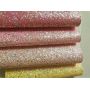 Felt Backing Chunky Glitter Leather Fabric Sheets