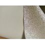 White Silver Color Mixed Chunky Glitter Leather Sheets