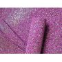 Purple Glow In Dark Chunky Glitter Leather Sheets