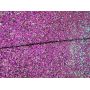 Purple Glow In Dark Chunky Glitter Leather Sheets