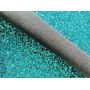 Teal Color Premium Chunky Glitter Leather Felt Backing