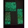 Glow In The Dark Beads Neon Chunky Glitter Leather