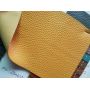 Felt Backing Litchi Leather Solid Color Stock Now