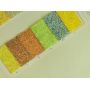 Neon Color Chunky Glitter Leather Fabric