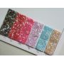 Glitter Faux Leather Confetti Glitter Hair Bow Fabric