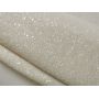 White Color Felt Backing High Quality Glitter Leather