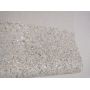 White Color Glow In Dark Glitter Leather Fabric