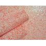 White Red Pink Sequin Felt Backing Glitter Leather