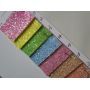 Stock Tinsel Glitter Leather Fabric For Crafts Bags