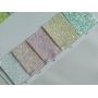 Tinsel Glitter Leather Fabric For Bags Crafts Bows