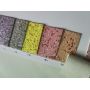 Star Sequin And Tinsel Glitter Leather Fabric