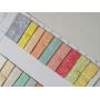 Stock Felt Backing Chunky Glitter Leather Fabric