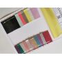 Felt Backing Smooth Glitter Leather Fabric