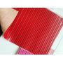 Stripe Solid Colors Faux Leather For Bags Crafts Bows