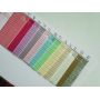 Stripe Solid Colors Faux Leather For Bags Crafts Bows