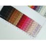 Same Color Felt Backing Woven Pattern Faux Leather