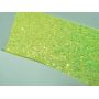 Yellow Color Chunky Glitter Leather With Felt Back