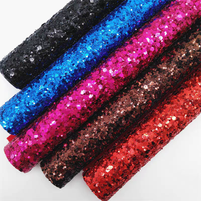 Chunky glitter,Chunky glitter fabric,Glitter for craft,Glitter leather fabric,Glitter leather for bows,Glitter leather for hair bows,glitter vinyl,glitter vinyl fabric