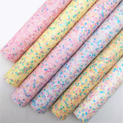 Chunky glitter,Chunky glitter fabric,Glitter for craft,Glitter leather fabric,Glitter leather for bows,Glitter leather for hair bows,glitter fabric