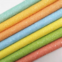 30*134CM Fluorescent Chunky Glitter Leather 