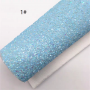Beads chunky glitter leather felt backed mini rolls