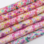 30X134CM Floral Crystal Chunky Glitter Leather