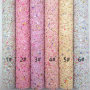 Sequin mixed chunky glitter leather felt backed  