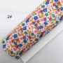 Printed chunky glitter leather with felt backing