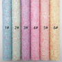 30X134CM Mini Roll Premium Chunky Glitter Leather