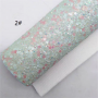 30X134CM Mini Roll Premium Chunky Glitter Leather