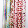 30X134CM Watermelon Cherry Chunky Glitter Leather