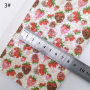 30X134CM Watermelon Cherry Chunky Glitter Leather