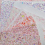 30X134CM Mixed Chunky Glitter Leather Felt Backed