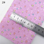 30X134CM Stripes Love Hearts Chunky Glitter Leather
