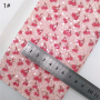 30X134CM Cherry Strawberry Chunky Glitter Leather