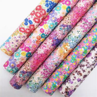 Chunky glitter,Chunky glitter fabric,Glitter for craft,Glitter leather fabric,Glitter leather for bows,patterned glitter,patterned glitter fabric