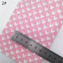 30X134CM Polka Dots Mickey Mouse Pattern Glitter Leather