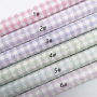 30X134CM Plaid Pattern Chunky Glitter Leather Felt Backing
