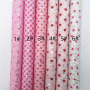 30X134CM Love Hearts Pattern Chunky Glitter Leather