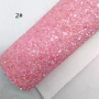 30X134CM Mixed Glitter With Felt Backing For Crafts Bows