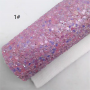 30X134CM Mixed Glitter With Felt Backing For Crafts Bows