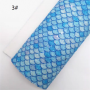 30X134CM Mermaid Scales Chunky Glitter Leather