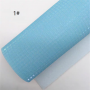 30X134CM Grids Pattern  Chunky Glitter Leather 