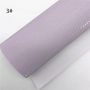30X134CM Grids Pattern  Chunky Glitter Leather 
