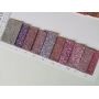 Solid Color Ultra Chunky Glitter Leather For Fall