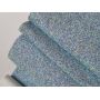 Blue Ultra Chunky Glitter Leather Felt Backing Bows