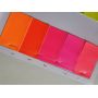Neon Color Soft PU Leather With Felt Backing