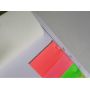 Neon Color Soft PU Leather With Felt Backing