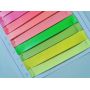 PU Faux Leather Fabric Neon Colors Mini Rolls A4 Sheets