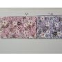 Floral Chunky Glitter Leather With Felt Backing